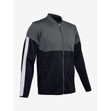 Under Armour Men's Athlete Recovery Knit Warm Up Top grey S Cene