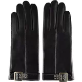 Semiline Woman's Women Leather Antibacterial Gloves P8210