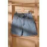Trendyol Ženske kratke hlače Mom Denim Shorts Cene