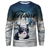 Bittersweet Paris Moška jopica LET IT SNOW Bittersweet_Paris_Cocaine_Cat_Sweater_S-Pc_Bsp017_White | Shoptok.si