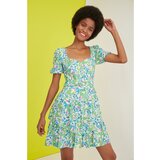 Trendyol Multicolored Belt Flywheel Dress | shoptok.hr