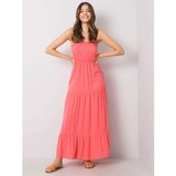 Fashion Hunters Coral maxi dress by Giuseppina FRESH MADE | Shoptok.si