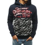 DStreet Navy blue men's hoodie BX4629