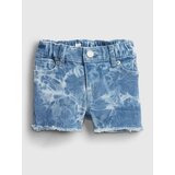 GAP Children's Shorts Elasticized Pull-on Tie-Dye Denim Shortie Shorts Wi - Girls | shoptok.hr
