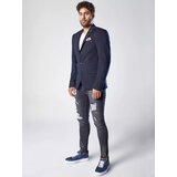 DStreet Navy blue men's jacket MX0540 Cene