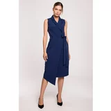 Stylove Woman's Dress S275 Navy Blue