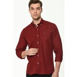 Dewberry Muška košulja G674 crna | smeđa | crveno crveno Cene