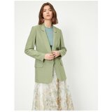 Koton Women's Natural Textured Relaxed Fit Blazer | shoptok.hr
