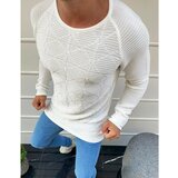 DStreet Muški džemper s kliznim krovom WX1600 ecru plava | siva cene
