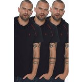 Dewberry Muška majica kratkih rukava 6521 crna Cene
