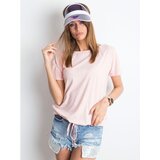 Fashion Hunters Pink melange Curiosity t-shirt | shoptok.hr