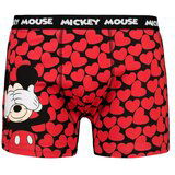 Character Muške bokserice Mickey 1P smeđe | Crveno Cene