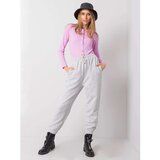 Fashion Hunters YOU DON'T KNOW ME Gray sweatpants Cijene