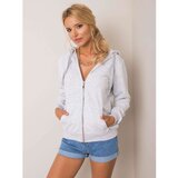 Fashion Hunters Light gray cotton sweatshirt Cijene
