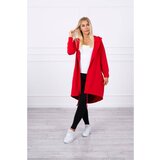 Kesi Cardigan with print red Cene