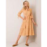 Fashion Hunters Žuta haljina na pruge | ePonuda.com