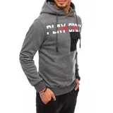 DStreet BX5066 dark gray men's sweatshirt