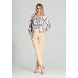 Figl Ženska bluza M700 uzorak 112 bijela | siva | smeđa | krema Cene