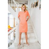 Look Made With Love Woman's Dress 444 Morelova narandžasta | ružičasta Cene