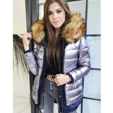 DStreet Women's 3in1 parka jacket VELLA navy blue | shoptok.hr
