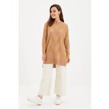 Trendyol Camel Crew Neck Knitwear Sweater | Shoptok.si