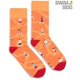 Banana Socks Unisex čarape Classic Run For Fun Blue | narandžasta roza | Crveno Cene