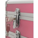 Kolica Voziček za ličila iz aluminija roza, (20960467) | Shoptok.si