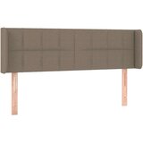  Posteljno vzglavje taupe 147x16x78/88 cm blago, (20953883) | Shoptok.si