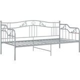  Posteljni okvir siv kovinski 90x200 cm, (20643218) | Shoptok.si