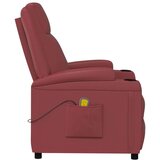  Masažni stol vinsko rdeče umetno usnje, (20939663) | Shoptok.si