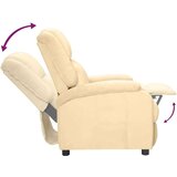  Naslonjač krem baršunasti - Krema 1 | shoptok.hr