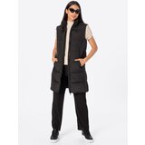 Superdry STUDIOS LONGLINE QUILTED GILET Crna | shoptok.hr