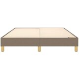  Za krevet s oprugama smeđesivi 140x200 cm od tkanine | shoptok.hr