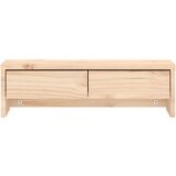  Stojalo za zaslon 50x27x15 cm trdna borovina | Shoptok.si