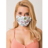 Fashion Hunters White reusable mask with an imprint Cene'.'