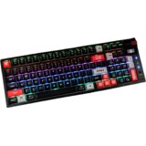 Fantech Mehanička gaming tastatura MK918 RGB Atom PRO97, Bežična, Plavi switch, Bela | Eponuda.com