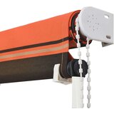  Tenda na uvlačenje 400 x 150 cm narančasto-smeđa | shoptok.hr