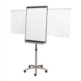 Bi-office Samostojeća ploča Maya Mobile, 102 x 70 cm, s ručicama na izvlačenje, crna Cijene