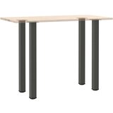  Noge za barski stol 4 kom antracit 110-112 cm čelik | shoptok.hr