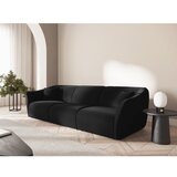 Cosmopolitan Design Črna žametna sedežna garnitura 292 cm Tokyo – | Shoptok.si