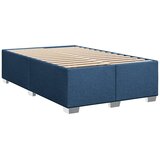  Krevet s oprugama i madracem plavi 120 x 200 cm od tkanine | shoptok.hr