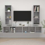  | TV Kabinet za Zid | Zidne 4 pcs 37 x 37 x 107.5 cm | shoptok.hr