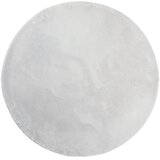  Tepih HUARTE kratkih vlakana mekani i perivi sivi Ø 100 cm | shoptok.hr