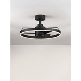 Nova Luce Mat crna metalna LED stropna svjetiljka s mogućnosti zatamnjivanja Lunair – | shoptok.hr