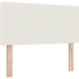  LED Glava Postelje Enostavna Oblika Krem 80 cm Plišasto Blago, (22052744) | Shoptok.si