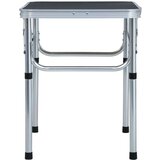  stol za kampiranje sivi aluminijski 60 x 45 cm | shoptok.hr