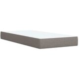  Krevet s oprugama i madracem smeđesivi 90x190 cm od tkanine | shoptok.hr