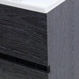Bessagi Home moderna kopalnica matteo, črna, led | Shoptok.si