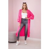 Kesi Long cardigan pink neon sweater Cijene