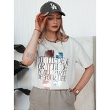 DStreet T-shirt damski MISTAL jasnoszary Cene